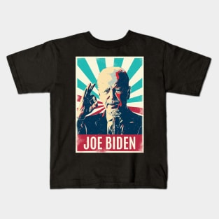 Vintage Retro Joe Biden Kids T-Shirt